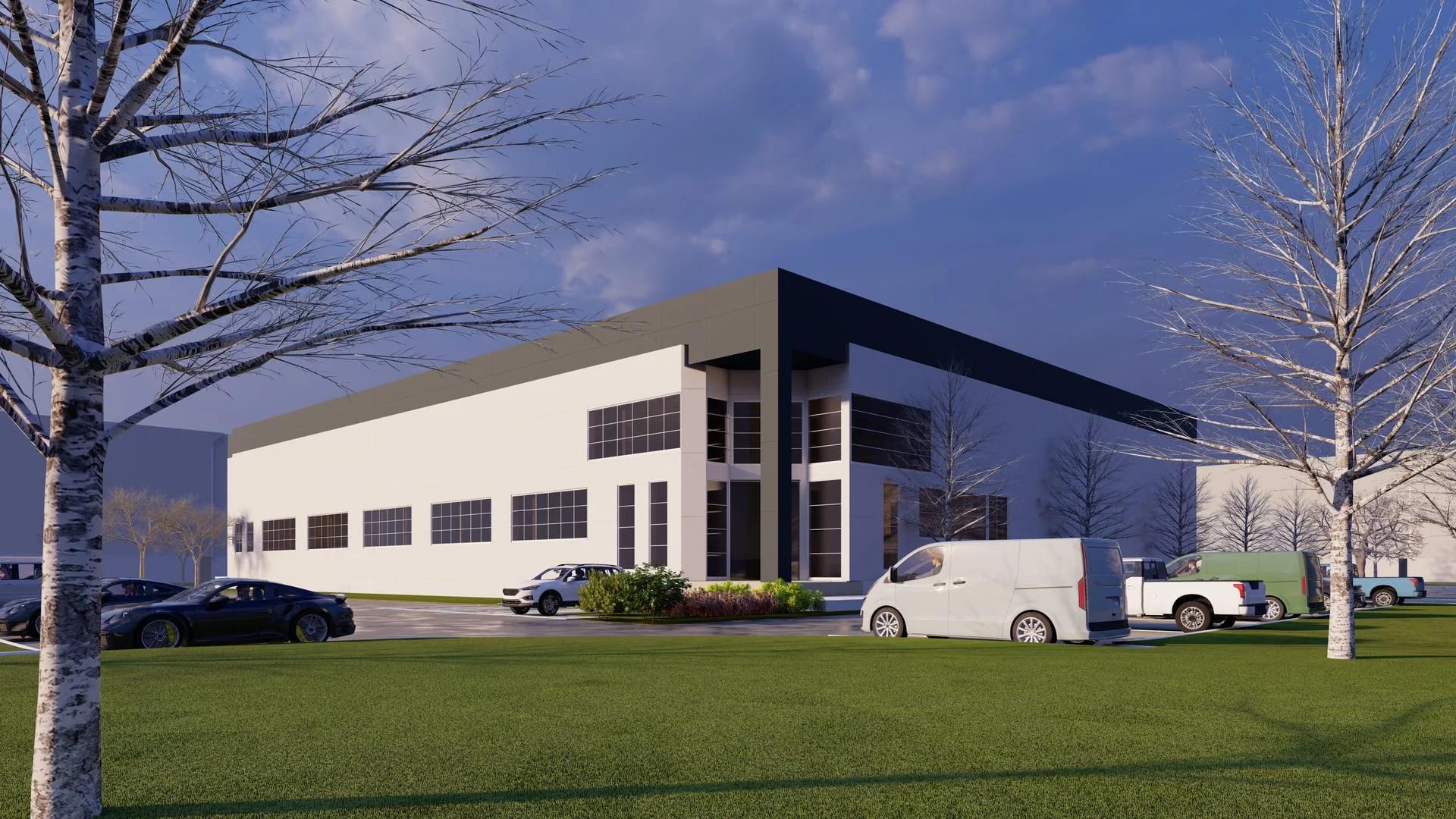 Commercial Building Permit Drawing