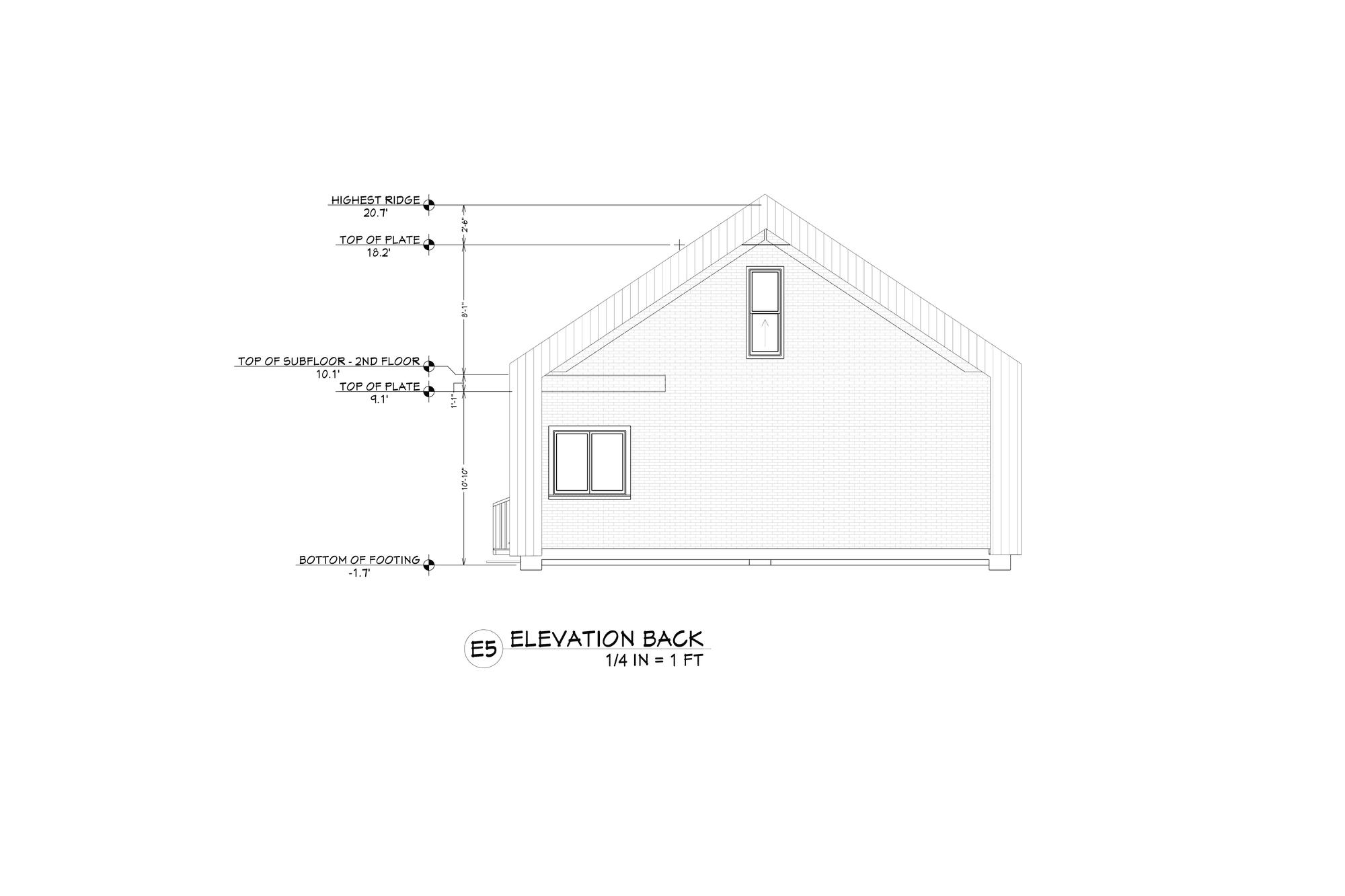 Back Elevation